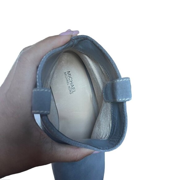 Michael Kors Ashton Ankle Boots Bootie Gray Women's US Size 7 M $175 Worn Once - Picture 8 of 11